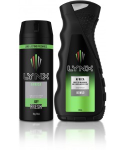 Lynx GIFT BAG Africa 2pk