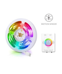 Motion Sensor LED Strip Light 1m