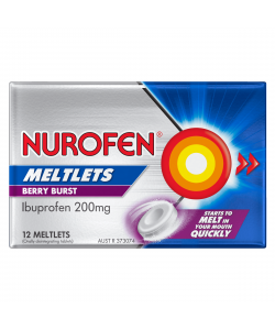 Nurofen MELTLETS 12pk Berry