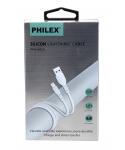 iPhone Cable Silicon Philex 