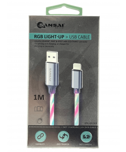iPhone RGB Light-Up Cable