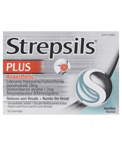 Strepsils - Plus Anaesthetic 