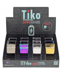 Tiko Lighters - TK2501 USB Double ARC