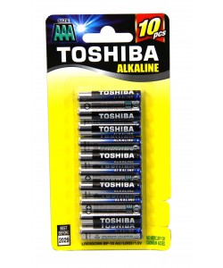 Toshiba Alkaline AAA10PK