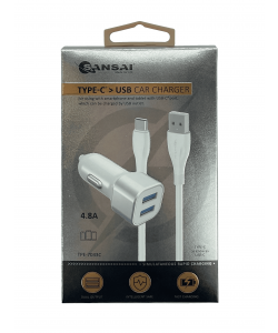 Type-C Car Dual USB 4.8A