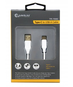 Type - C to USB Cable 2.4m