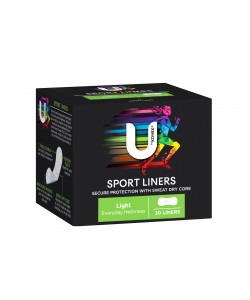 U By Kotex Liners SPORT 30PK