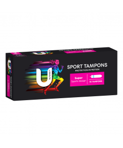 U By Kotex Tampons Sport SUPER 16PK