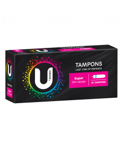 U By Kotex Tampons SUPER 16PK