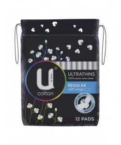 U By Kotex Pads U/Thin Reg12PK