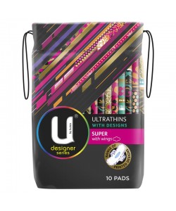 U By Kotex Pads U/Thin Sup10PK