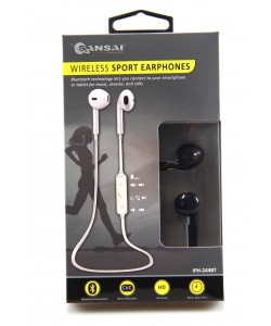 Earphones Bluetooth WIRELESS Sport - Apple style