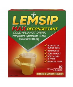 LEMSIP Cold&Flu Hon&Gin 10sach