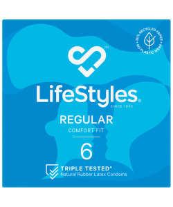LifeStyles 6pk Regular