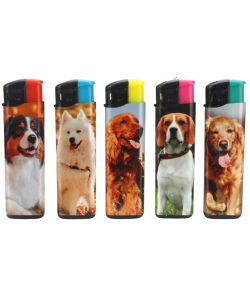 Boom Elec Lighter Dogs 50PK