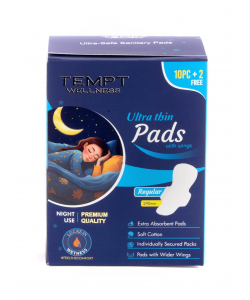 Tempt Pads NIGHT U/Thin 10+2