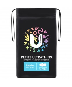 U By Kotex Pads PETITE Reg14PK