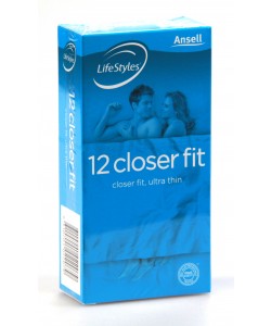 LifeStyles 12pk Closer Fit