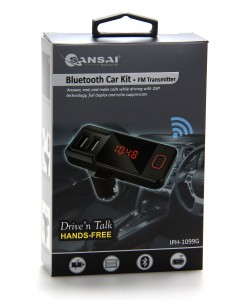 Bluetooth Car Kit + FM Trans