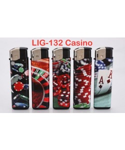 Boom Electric Lighter CASINO 50PK