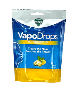 Vicks VapoDrops BUTTER 24loz