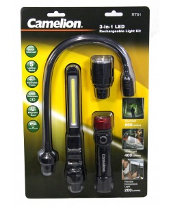 Camelion USB 3in1 KIT Torch