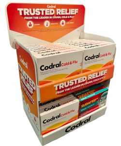 Codral & Sudafed Stand 24 Pcs