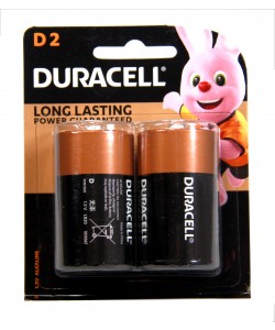 Duracell D Size 2PK