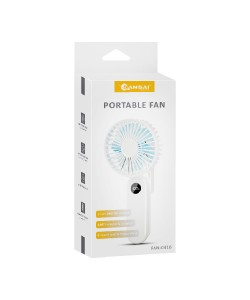 Portable USB Fan LED Foldable