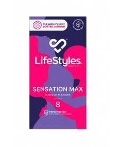 LifeStyles 8pk SENSATION MAX