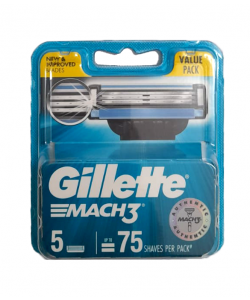 Gillette Mach3 5pk Cart