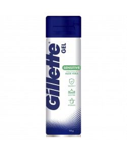 Gillette Shave Gel SENSITIVE Aloe Vera 195g