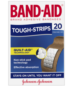 Band-Aid TOUGH-STRIPS 20pk