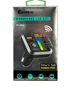 Bluetooth FM Dual QC3.0 +TypeC
