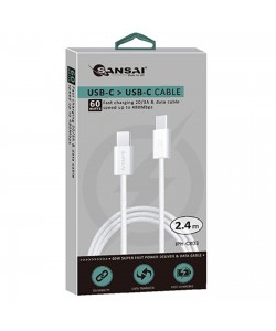 USB-C > USB-C Cable 2.4M
