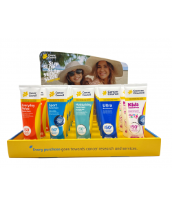 Sunscreen Display 25pcs MIX 