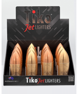 TIKO Lighter TK1031 Large Metal Bullet 2 Jet
