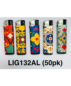 Boom Elec Lighter Flowers 50PK