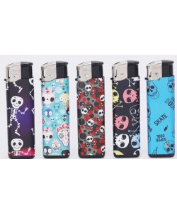 Boom Electric Lighter SKULL25 50PK