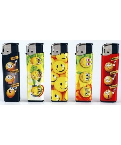 Boom Electric Lighter FACES 50PK