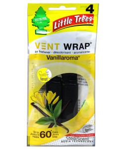 Little Trees Vent WRAP Vanillaroma 4pk