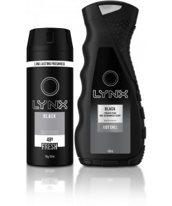 Lynx GIFT SET Black 2pk