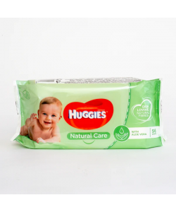 Huggies Wipes - Natural 56pk