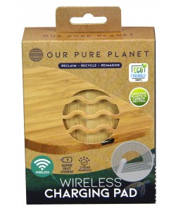 OPP Wireless Charging Pad Bamboo