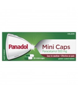 Panadol 16pk Mini Caps