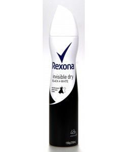 Rexona W Invisible Dry B&W