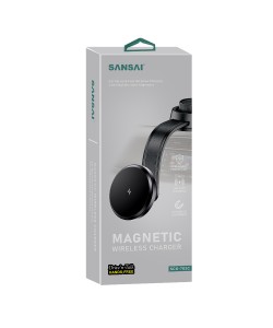 MAGNETIC Wireless Car Charger FLEXIBLE ARM