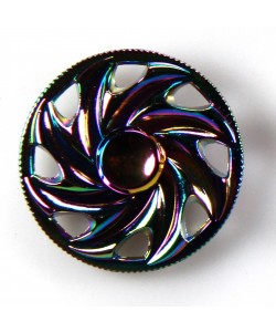 Spinners Round Rainbow Metal