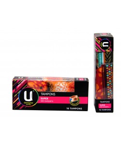 U By Kotex Tampons Super 16PK