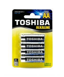 Toshiba Alkaline AA4PK SPECIAL